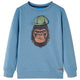 Vidaxl kindertrui 104 middelblauw