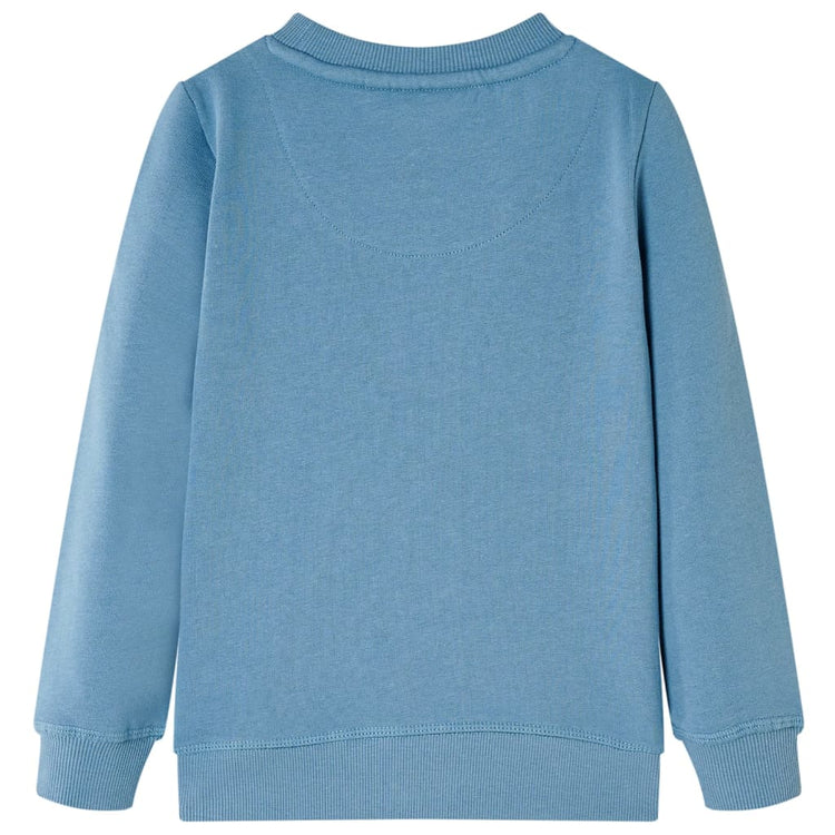 VidaXL Kindertrui 140 middelblauw