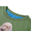 Vidaxl kindershirt met lange mouwen 116 lichtkakikleurig