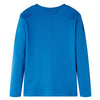 Vidaxl kindershirt met lange mouwen 104 petrol