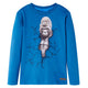 Vidaxl kindershirt met lange mouwen 128 petrol