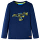 Vidaxl kindershirt met lange mouwen 104 marineblauw