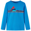 Vidaxl kindershirt met lange mouwen 104 kobaltblauw