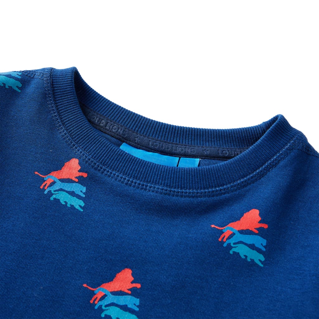 Vidaxl kindertrui 104 donkerblauw