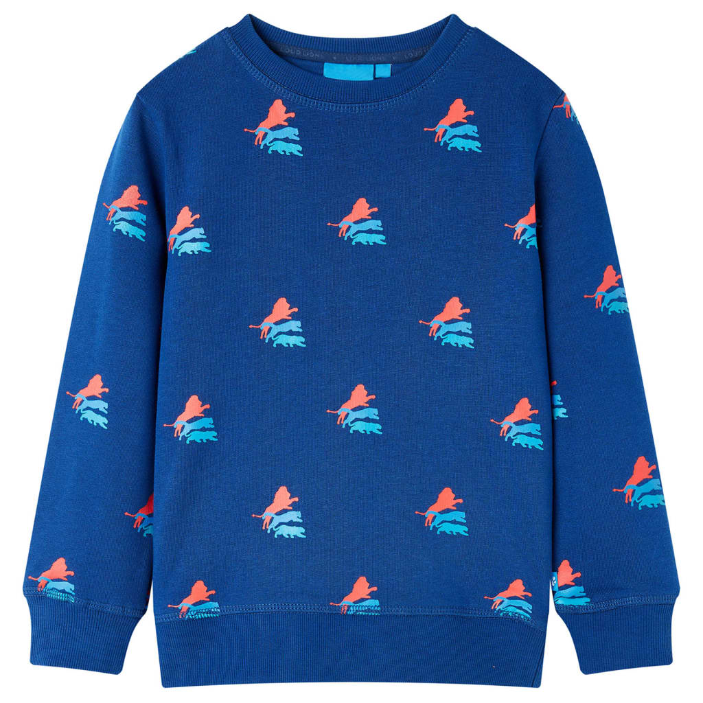 VidaXL Kindertrui 140 donkerblauw