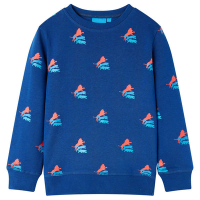 VidaXL Kindertrui 140 donkerblauw