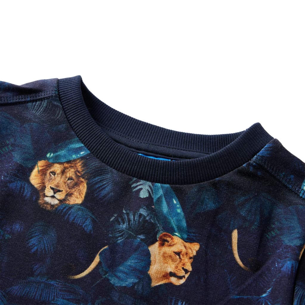 Vidaxl kindertrui 104 marineblauw