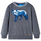 Vidaxl kindertrui 116 gemêleerd marineblauw