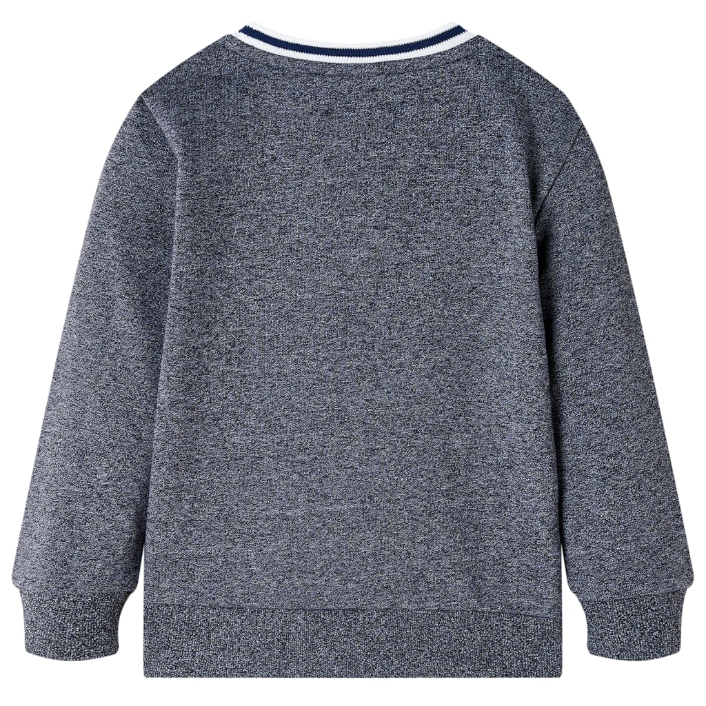 Vidaxl kindertrui 128 gemêleerd marineblauw