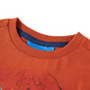 Vidaxl kindershirt met lange mouwen 104 lichtroestkleurig