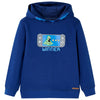 Vidaxl kindertrui met capuchon 116 donkerblauw