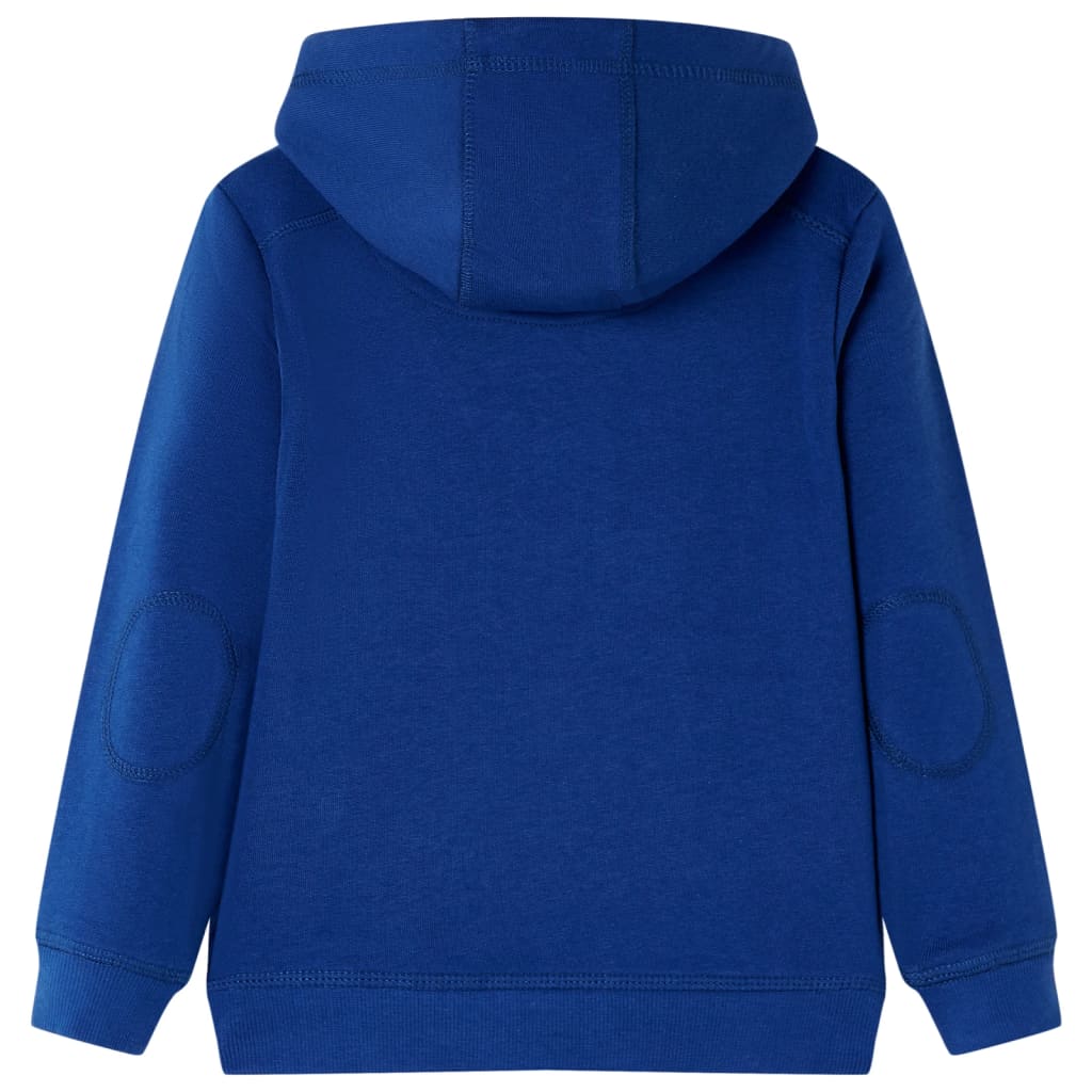 Vidaxl kindertrui met capuchon 116 donkerblauw