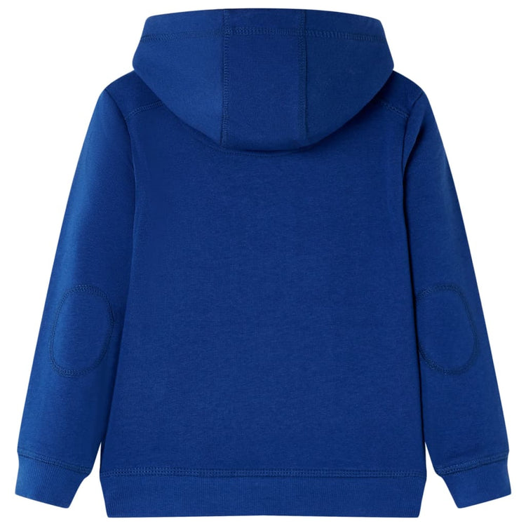 Vidaxl kindertrui met capuchon 128 donkerblauw
