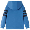 Vidaxl kindervest met capuchon 104 blauw