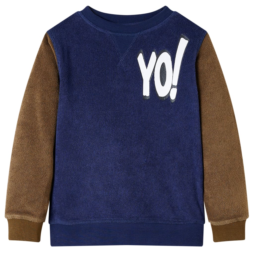 VidaXL Kindertrui 104 donkermarineblauw