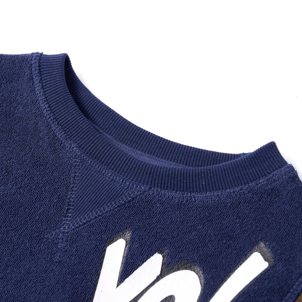 VidaXL Kindertrui 104 donkermarineblauw