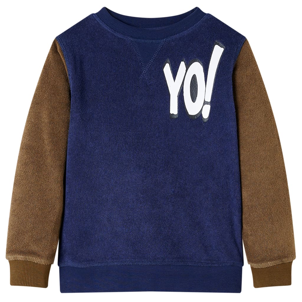 Vidaxl kindertrui 116 donkermarineblauw