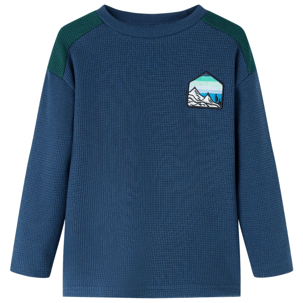 VidaXL Kindertrui 92 marineblauw