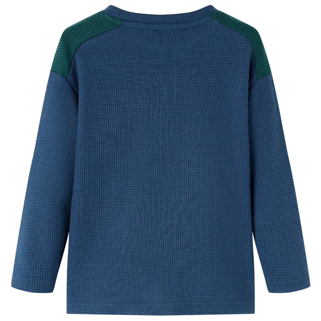 VidaXL Kindertrui 128 marineblauw