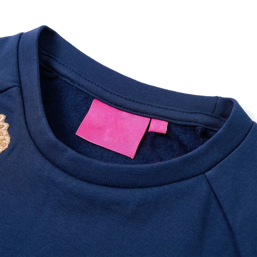 Vidaxl kindertrui 104 marineblauw