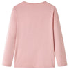 Vidaxl kindershirt met lange mouwen 116 lichtroze
