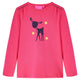 Vidaxl kindershirt met lange mouwen 104 felroze
