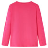 Vidaxl kindershirt met lange mouwen 104 felroze