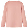 Vidaxl kindershirt met lange mouwen 128 lichtroze