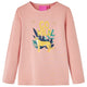 Vidaxl kindershirt met lange mouwen 140 lichtroze