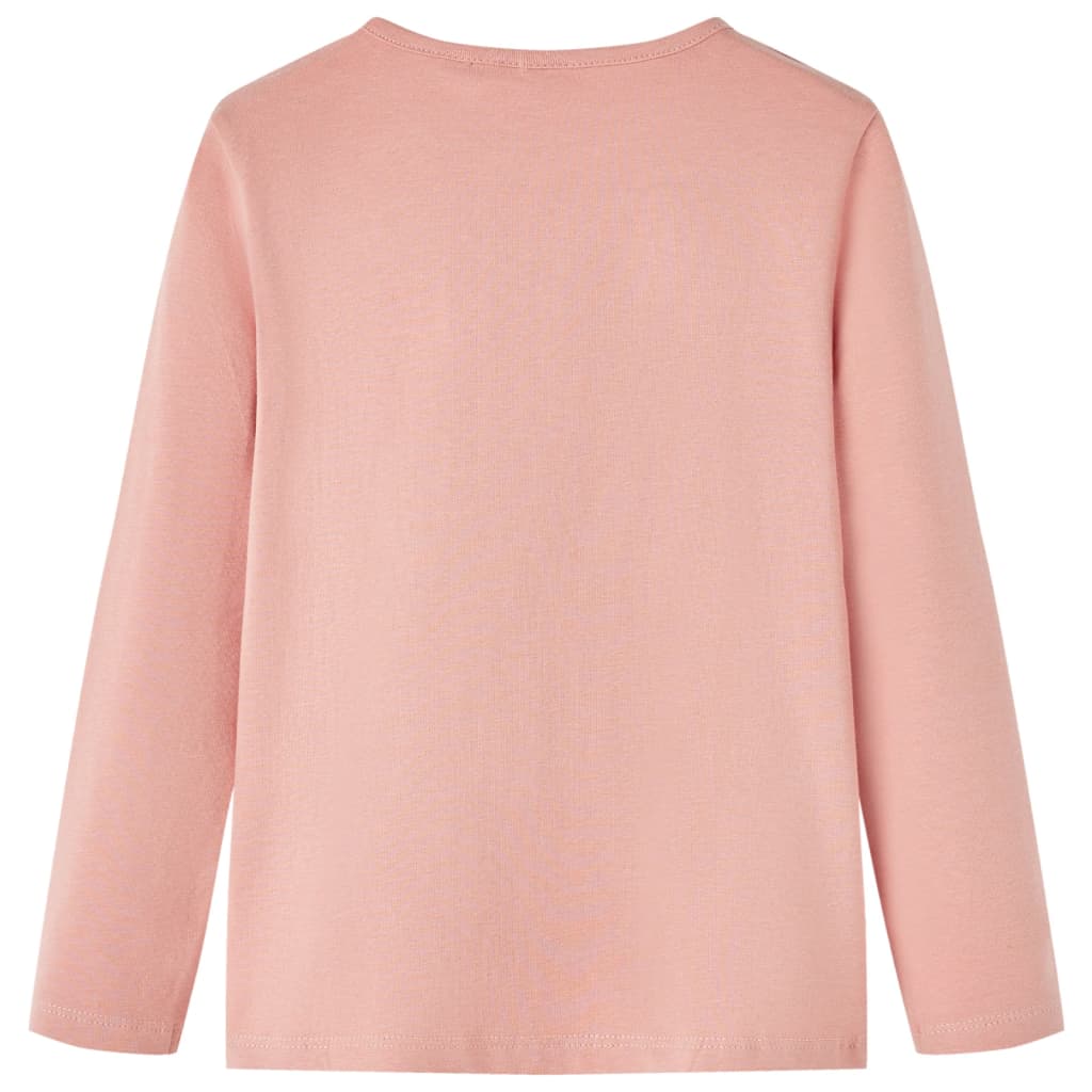 Vidaxl kindershirt met lange mouwen 140 lichtroze