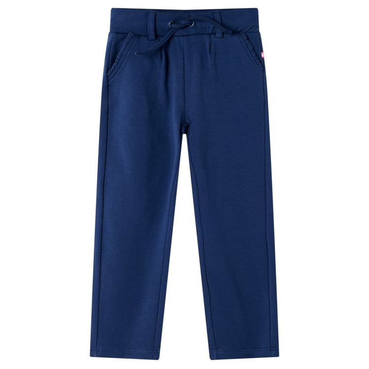 Vidaxl kinderbroek met trekkoord 92 marineblauw