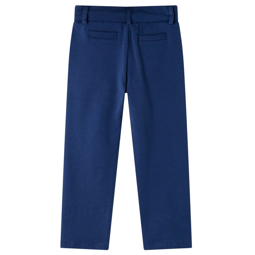 Vidaxl kinderbroek met trekkoord 104 marineblauw