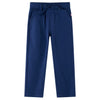 Vidaxl kinderbroek met trekkoord 128 marineblauw
