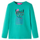 Vidaxl kindershirt met lange mouwen 104 felgroen