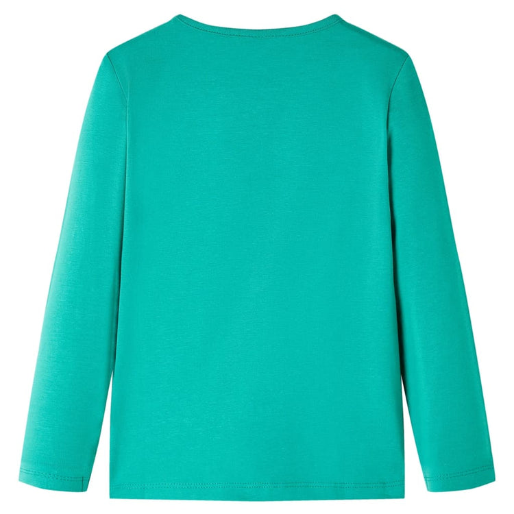 Vidaxl kindershirt met lange mouwen 104 felgroen