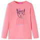 Vidaxl kindershirt met lange mouwen 104 roze