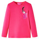 Vidaxl kindershirt met lange mouwen 104 felroze
