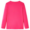 Vidaxl kindershirt met lange mouwen 104 felroze