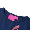 Vidaxl kindershirt met lange mouwen 116 marineblauw