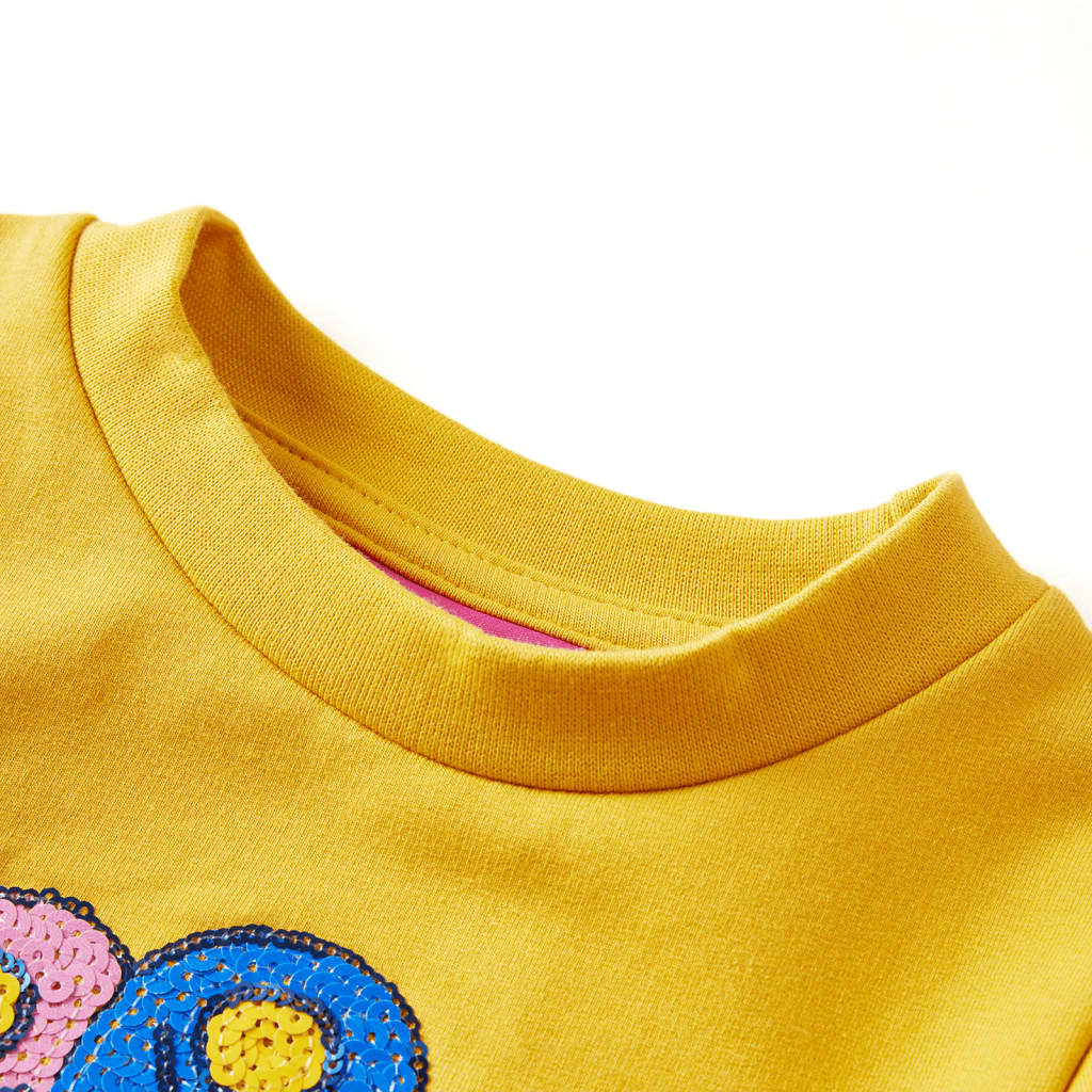 Vidaxl kindertrui 116 donkerokerkleurig