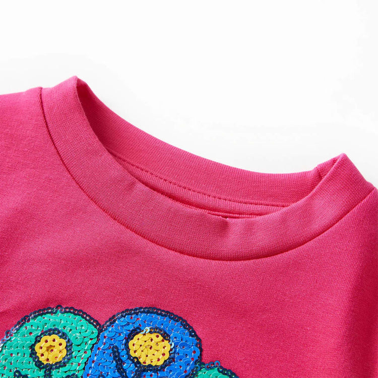 Vidaxl kindertrui 116 felroze