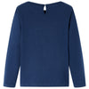 Vidaxl kindershirt met lange mouwen 140 marineblauw