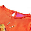 Vidaxl kindershirt met lange mouwen 104 donkeroranje