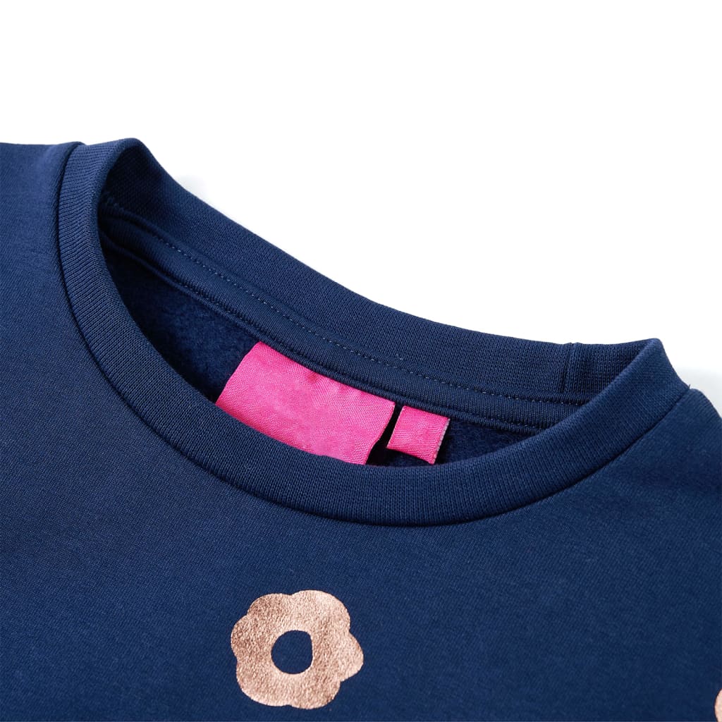 Vidaxl kindertrui 116 marineblauw