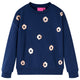Vidaxl kindertrui 128 marineblauw