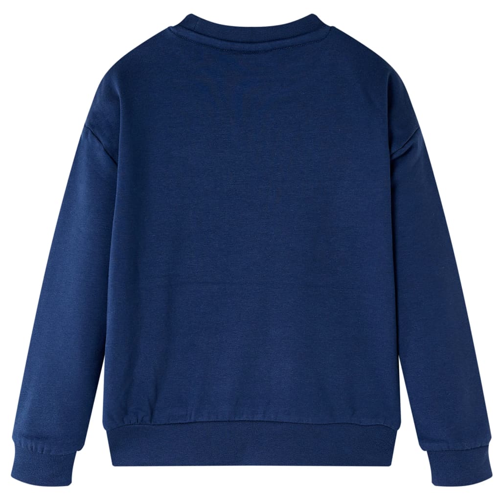 Vidaxl kindertrui 128 marineblauw