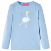 VidaXL Kindershirt met lange mouwen 92 lichtblauw