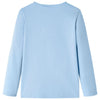 Vidaxl kindershirt met lange mouwen 104 lichtblauw