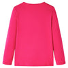 Vidaxl kindershirt met lange mouwen 116 felroze