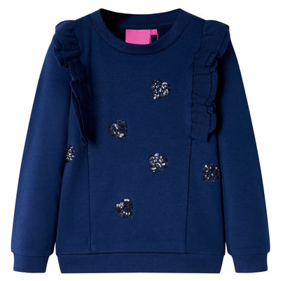 VidaXL Kindertrui 128 marineblauw